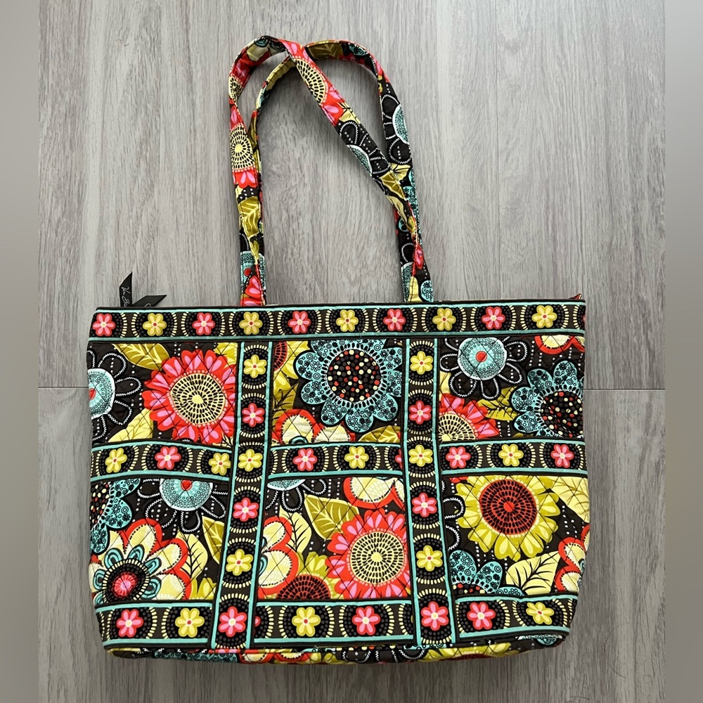 Vera Bradley Tic Tac Tote Flower Shower